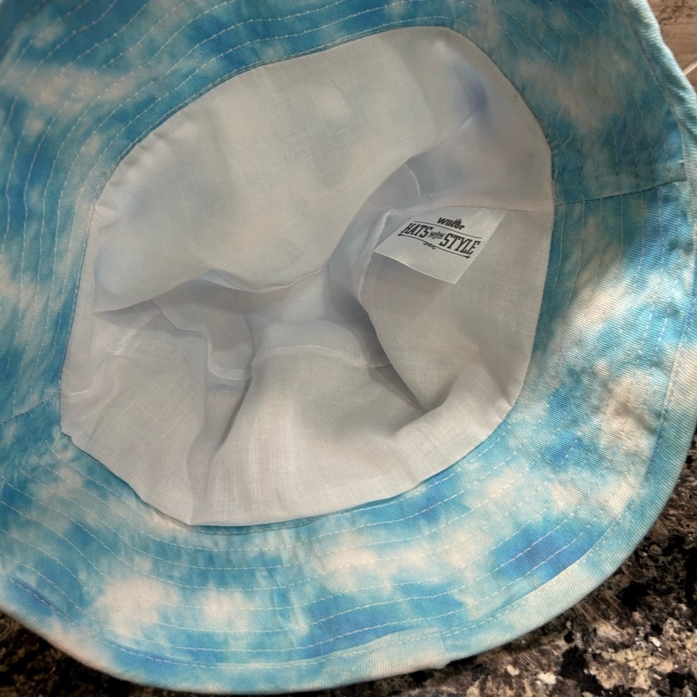 Wilcor Blue Tie-Dye Bucket Hat - Picture 4 of 7